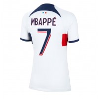 Maglie da calcio Paris Saint-Germain Kylian Mbappe #7 Seconda Maglia Femminile 2023-24 Manica Corta